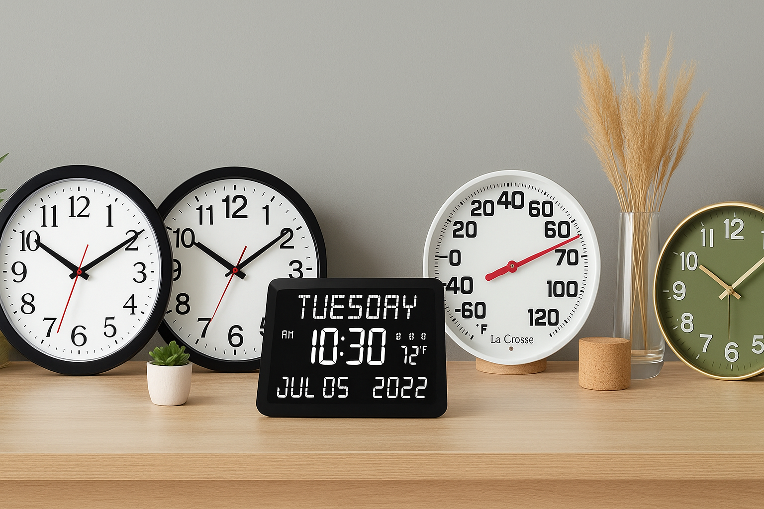 Wall Clock Selection Guide