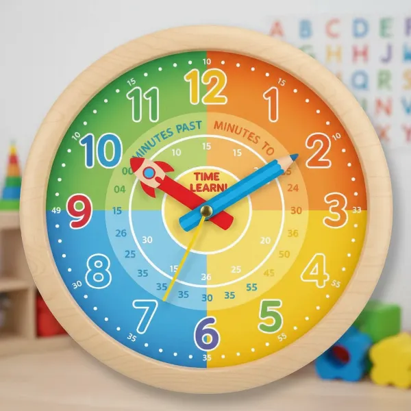 Best Kids’ Wall Clocks for Learning to Tell Time: A Parent’s Comprehensive Guide