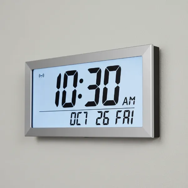 Marathon Jumbo Atomic Digital Wall Clock Review: Precision Timekeeping for Every Space