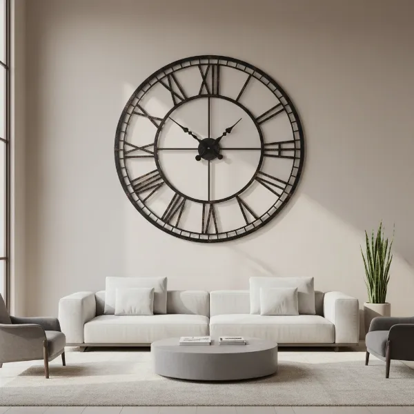 The Grand Statement: Top 5 Oversized Wall Clocks (24 Inches and Up)