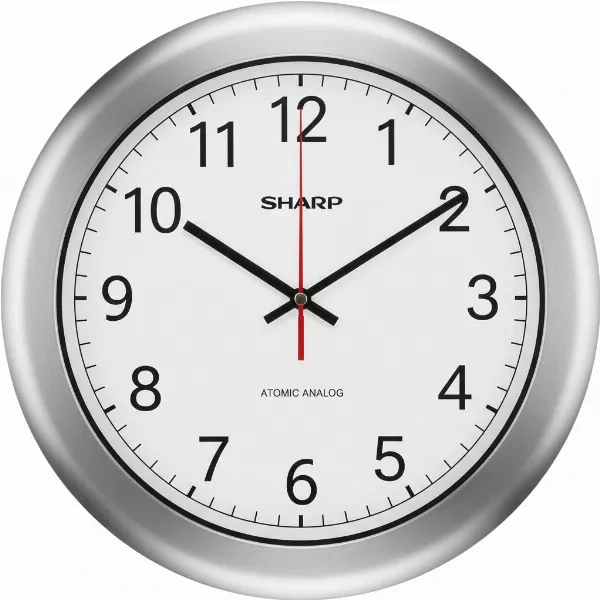 Sharp Atomic Analog Wall Clock Review: The Ultimate Budget Pick for Effortless Timekeeping